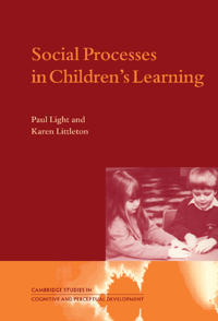 Bokomslag för "Social Processes in Children's Learning"