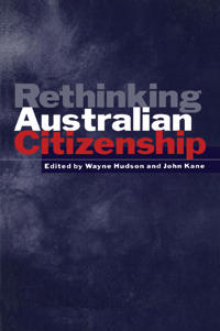 Bokomslag för "Rethinking Australian Citizenship"