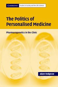 Kirjan kansi "The Politics of Personalised Medicine"