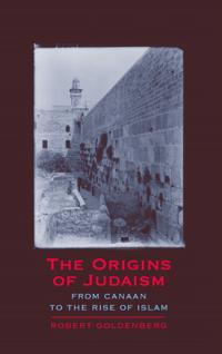 Kirjan kansi "The Origins of Judaism"