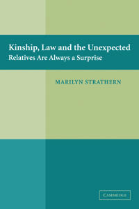 Kirjan kansi "Kinship, Law and the Unexpected"