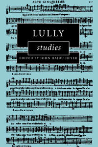 Bokomslag för "Lully Studies"