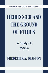 Bokomslag för "Heidegger and the Ground of Ethics"