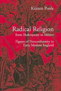 Bokomslag för "Radical Religion from Shakespeare to Milton"