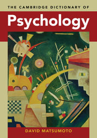 Bokomslag för "The Cambridge Dictionary of Psychology"