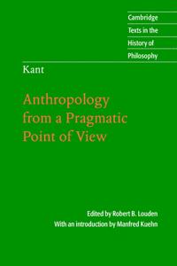 Bokomslag för "Kant: Anthropology from a Pragmatic Point of View"