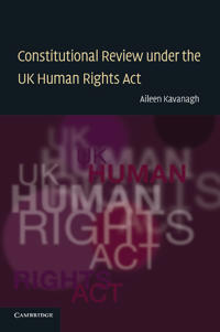 Bokomslag för "Constitutional Review under the UK Human Rights Act"