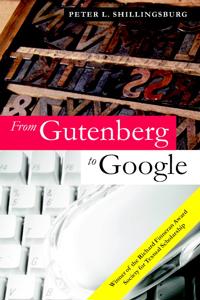 Bokomslag för "From Gutenberg to Google"