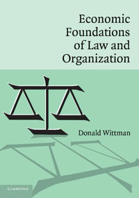 Bokomslag för "Economic Foundations of Law and Organization"