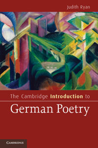 Bokomslag för "The Cambridge Introduction to German Poetry"
