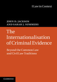 Bokomslag för "The Internationalisation of Criminal Evidence"