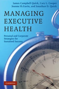 Bokomslag för "Managing Executive Health"