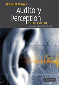 Bokomslag för "Auditory Perception"