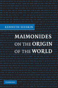 Bokomslag för "Maimonides on the Origin of the World"