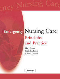 Emergency Nursing Care, Jones, Gary