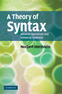 Bokomslag för "A Theory of Syntax"