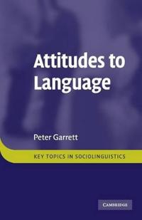 Bokomslag for "Attitudes to Language"