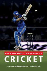 Kirjan kansi "The Cambridge Companion to Cricket"