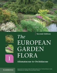 Kirjan kansi "The European Garden Flora Flowering Plants"