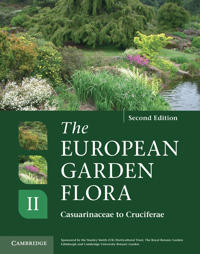 Kirjan kansi "The European Garden Flora Flowering Plants"