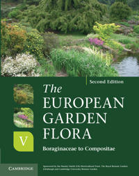 Kirjan kansi "The European Garden Flora Flowering Plants"