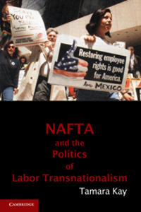 Bokomslag för "NAFTA and the Politics of Labor Transnationalism"