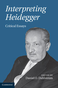 Kirjan kansi "Interpreting Heidegger"