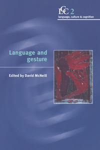 Bokomslag för "Language and Gesture"