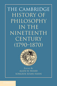 Bokomslag för "The Cambridge History of Philosophy in the Nineteenth Century (1790–1870)"