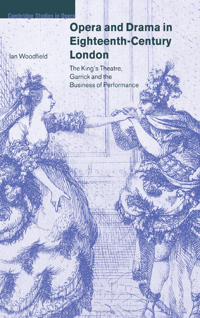 Kirjan kansi "Opera and Drama in Eighteenth-Century London"