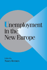 Bokomslag för "Unemployment in the New Europe"
