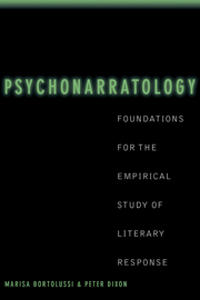 Bokomslag för "Psychonarratology"