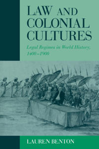 Bokomslag för "Law and Colonial Cultures"