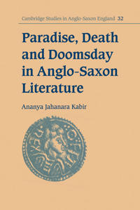 Bokomslag för "Paradise, Death and Doomsday in Anglo-Saxon Literature"