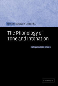 Bokomslag for "The Phonology of Tone and Intonation"