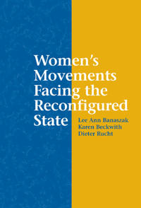 Bokomslag för "Women's Movements Facing the Reconfigured State"