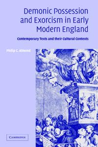 Kirjan kansi "Demonic Possession and Exorcism in Early Modern England"