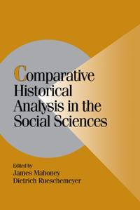 Bokomslag för "Comparative Historical Analysis in the Social Sciences"