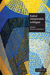 Bokomslag för "Radical Interpretation in Religion"