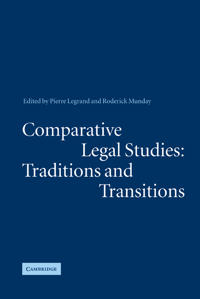 Kirjan kansi "Comparative Legal Studies: Traditions and Transitions"