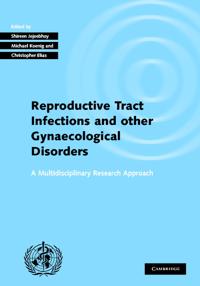 Kirjan kansi "Investigating Reproductive Tract Infections and Other Gynaecological Disorders"