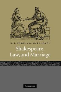 Kirjan kansi "Shakespeare, Law, and Marriage"