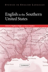 Bokomslag for "English in the Southern United States"