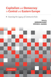 Bokomslag för "Capitalism and Democracy in Central and Eastern Europe"