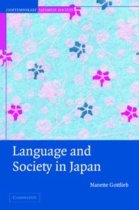 Kirjan kansi "Language and Society in Japan"