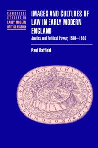 Bokomslag för "Images and Cultures of Law in Early Modern England"