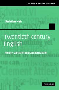 Bokomslag för "Twentieth-Century English"