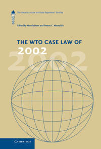Bokomslag för "The WTO Case Law of 2002"