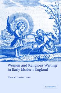 Kirjan kansi "Women and Religious Writing in Early Modern England"