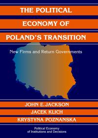 Kirjan kansi "The Political Economy of Poland's Transition"